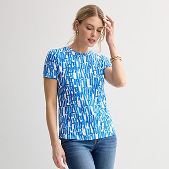 Women's Nine West Essential Crewneck Tee