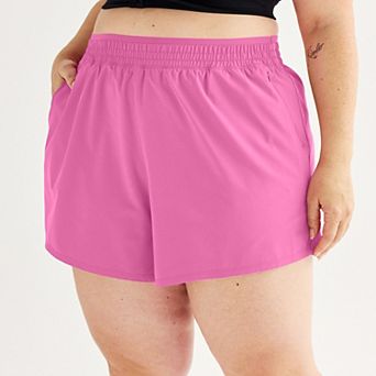 Plus Size Tek Gear® Woven Lined Run Shorts