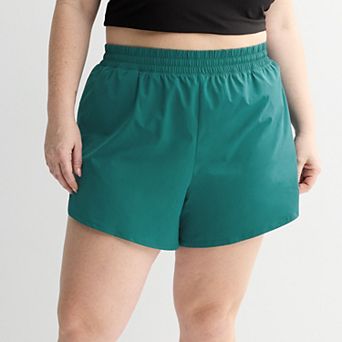 Plus Size Tek Gear® Woven Lined Run Shorts
