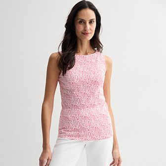 Women's Croft & Barrow® Bateau Tank Top