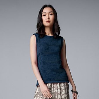 Women's Simply Vera Vera Wang Sweater Tank Top