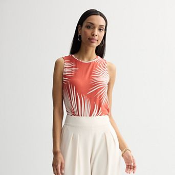 Nine West Essential Easy High-Neck Tank Top