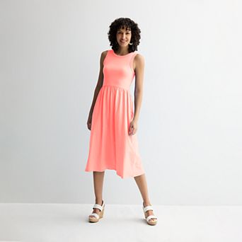 Petite Sonoma Goods For Life® Mixed Media Knit Dress