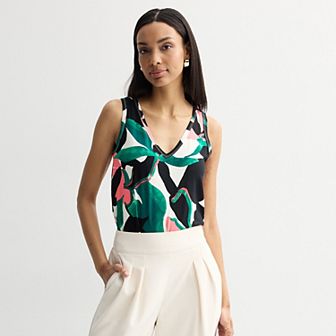 Women's Nine West Easy V-Neck Tank Top