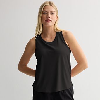 Women's Tek Gear® Mesh Racerback Tank Top