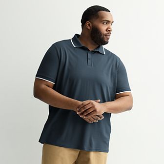 Big & Tall FLX Tipped Commuter Polo