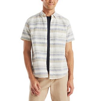 Men's Nautica Printed Short-Sleeve Camp Shirt