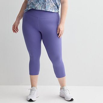 Plus Size Tek Gear® Ultrastretch Pocket High-Waisted Capri Leggings