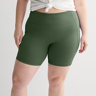Plus Size Tek Gear® Ultrastretch 7 in Bike Shorts