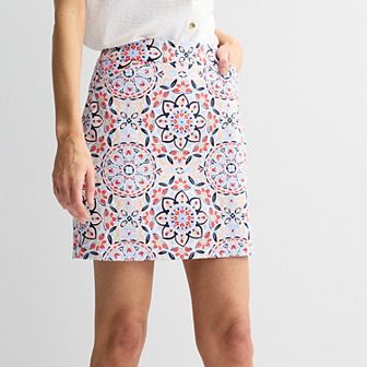 Petite Croft & Barrow® Effortless Stretch Skort