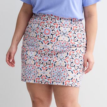 Plus Size Croft & Barrow® Effortless Stretch Skort