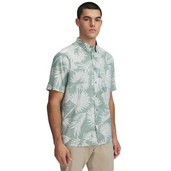 Men's Under Armour UPF 50 Dockside Short Sleeve Button-Down Shirt