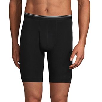Men's Lands' End Comfort Knit Boxer Briefs - 3 Pack