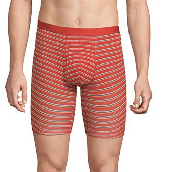 Men's Lands' End Comfort Knit Boxer Briefs - 3 Pack