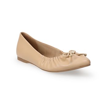 LC Lauren Conrad Norita Women's Gathered Topline Ballet Flats
