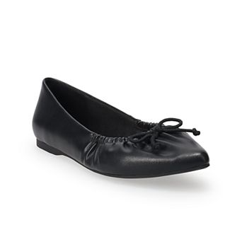 LC Lauren Conrad Norita Women's Gathered Topline Ballet Flats