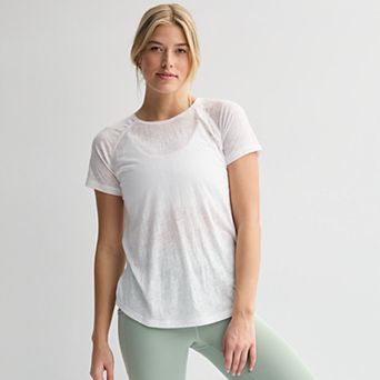 Plus Size Tek Gear® Essential Core Raglan Tee