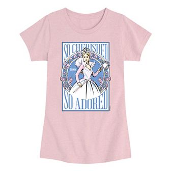 Girls 7-16 Wicked For Good Glinda So Cherished So Adored Graphic Tee