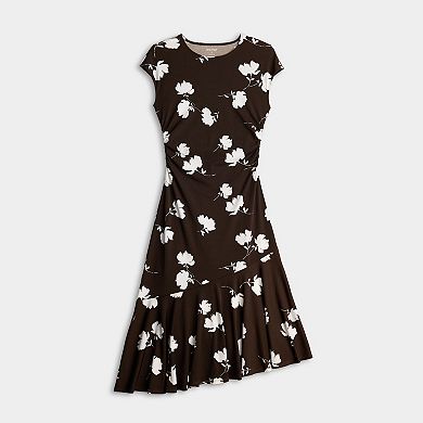 Women's Nine West Flounce Midi Dress