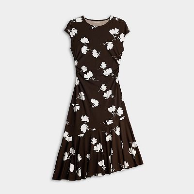 Women's Nine West Flounce Midi Dress
