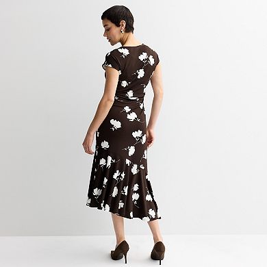 Women's Nine West Flounce Midi Dress