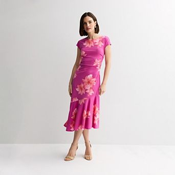 Women's Nine West Flounce Midi Dress