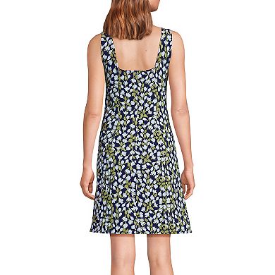 Women's Lands' End Starfish Sleeveless Shift Dress