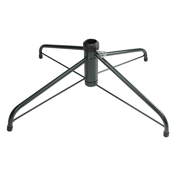 Northlight Green Metal Christmas Tree Stand for 6.5-7.5 Foot Artificial Trees