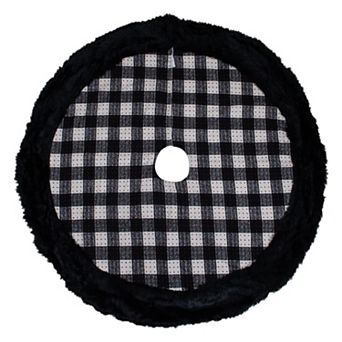 Northlight 48-Inch Buffalo Plaid Christmas Tree Skirt