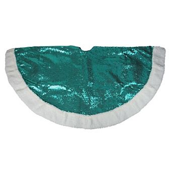 Northlight 47-Inch Paillette Sequins Christmas Tree Skirt