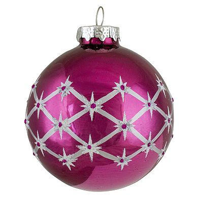 Northlight 4-pc. Glass Ball Christmas Ornaments Set