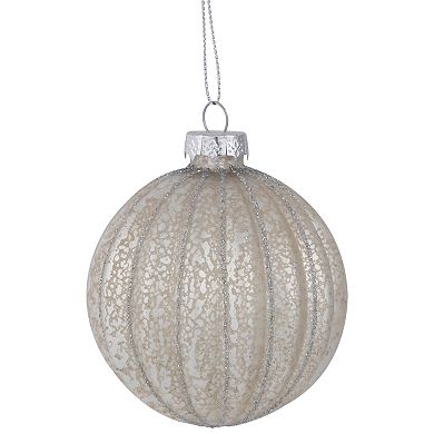 Northlight 2-Finish Glass Ball Christmas Ornaments 9-pk.