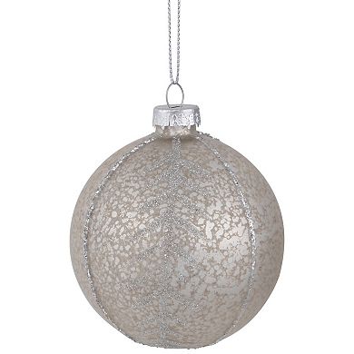 Northlight 2-Finish Glass Ball Christmas Ornaments 9-pk.