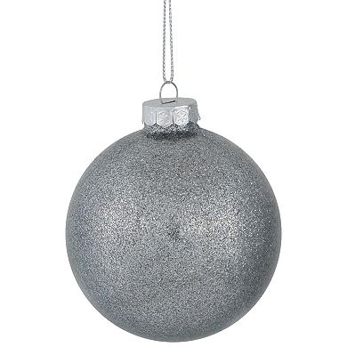 Northlight 2-Finish Glass Ball Christmas Ornaments 9-pk.