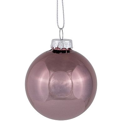 Northlight Shiny & Matte Christmas Glass Ball Ornaments 24-pk.