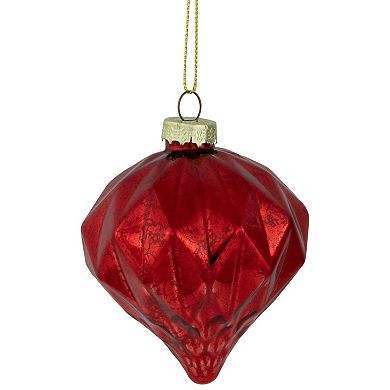 Northlight Shiny & Textured Glass Ball & Onion Christmas Ornaments 9-pk.