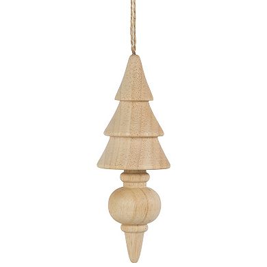 Northlight 3-pc. Natural Wooden Christmas Ornaments Set