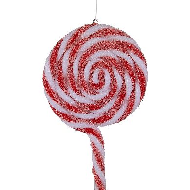 Northlight 6-pc. 6-Inch Frosted Lollipop Christmas Ornament Set