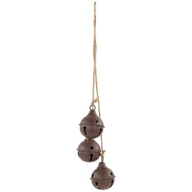 Northlight 2-pc. 13.5-Inch Cascading Christmas Jingle Bell Christmas Ornament Set