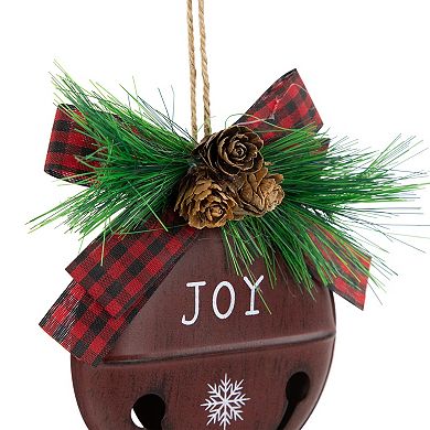 Northlight 2-pc. 5-Inch Jingle Bell "Joy" Christmas Ornament Set