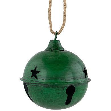 Northlight 2-pc. Antiqued Christmas Jingle Bells Christmas Ornament Set