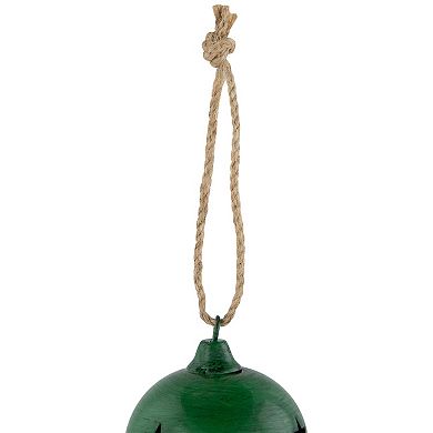 Northlight 2-pc. Antiqued Christmas Jingle Bells Christmas Ornament Set