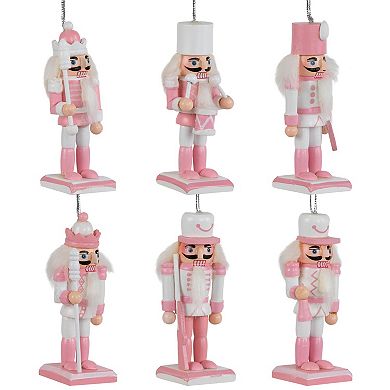 Northlight Set of 6 Nutcracker Soldier Christmas Ornaments