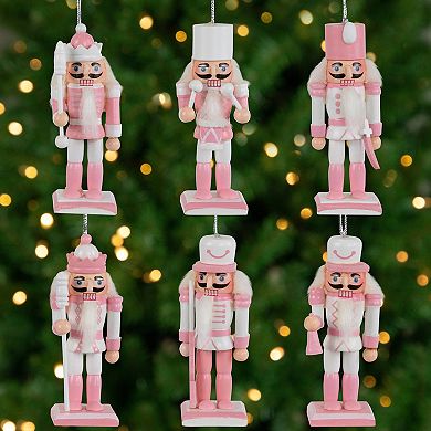 Northlight Set of 6 Nutcracker Soldier Christmas Ornaments