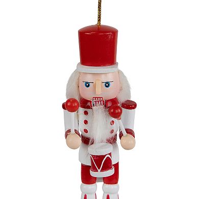 Northlight Set of 4 Nutcracker Soldiers Wooden Christmas Ornaments