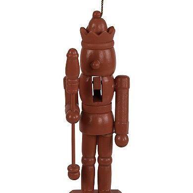Northlight Set of 6 5-Inch Nutcracker Wooden Christmas Ornaments