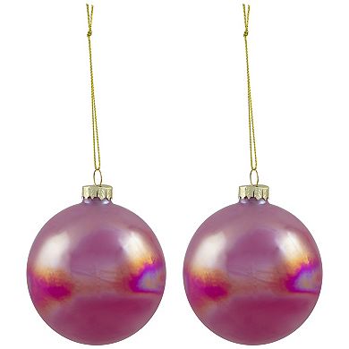 Northlight 6-pk. Shiny Glass Ball Christmas Ornaments