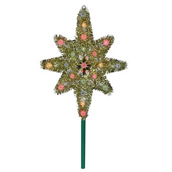 Northlight Multicolor Light-Up Star of Bethlehem Christmas Tree Topper