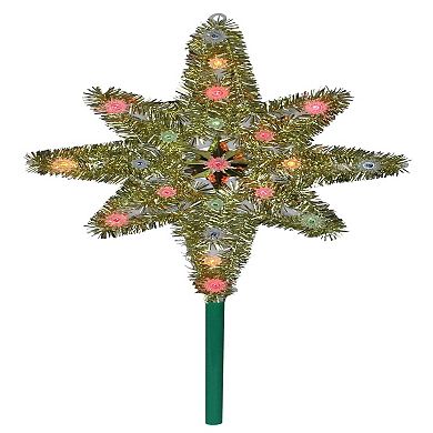 Northlight Multicolor Light-Up Star of Bethlehem Christmas Tree Topper