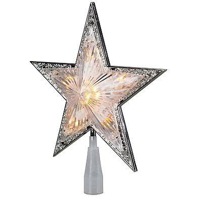 Northlight Light-Up Crystal 5 Point Star Christmas Tree Topper